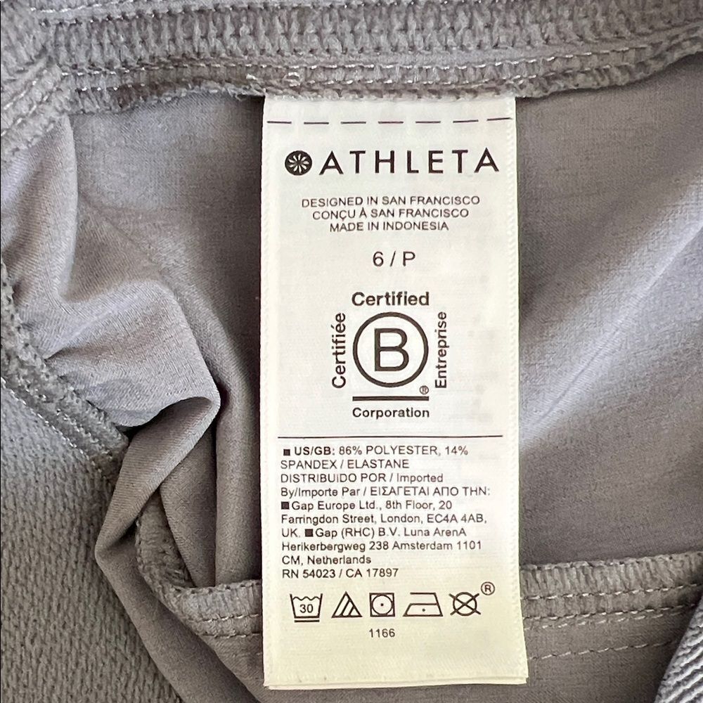 Like New! ATHLETA Brooklyn Mid-rise Jogger Zip Ankle in 6 - Picture 12 of 15